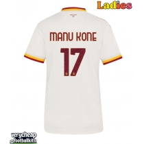 AS Roma Manu Kone #17 Replica Away Shirt Ladies 2026-27 Short Sleeve